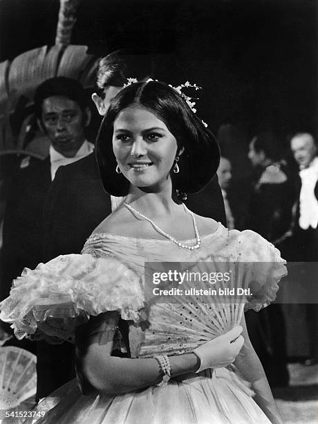 Cardinale, Claudia - Actress, Italy - *- Scene from the movie 'Il Gattopardo'' Directed by: Luchino Visconti Italy / France 1962 Produced by: Titanus...