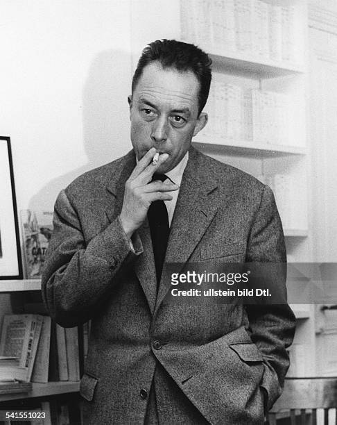 Albert Camus Albert Camus 1913 - 1960 Writer, France - around 1955