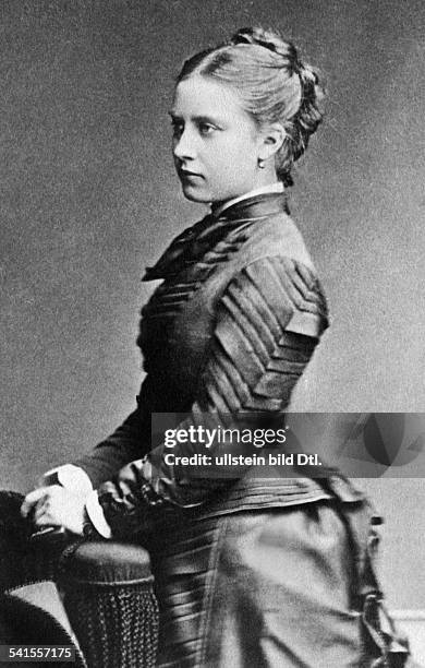 Prussia, Charlotte Princess of - Duchess of Saxe-Meiningen*24.07.1860-+half figure - undatedVintage property of ullstein bild