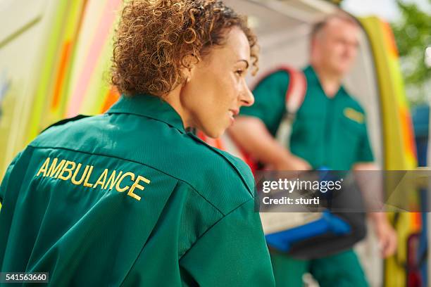 first on the scene - paramedic stock pictures, royalty-free photos & images