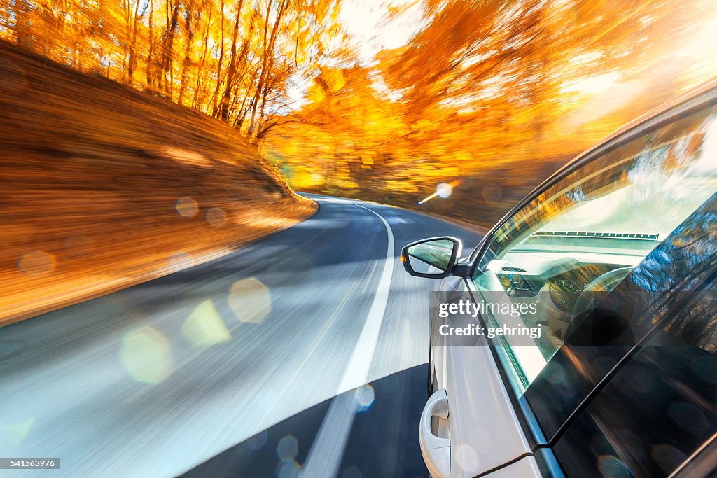 Driving in the fall