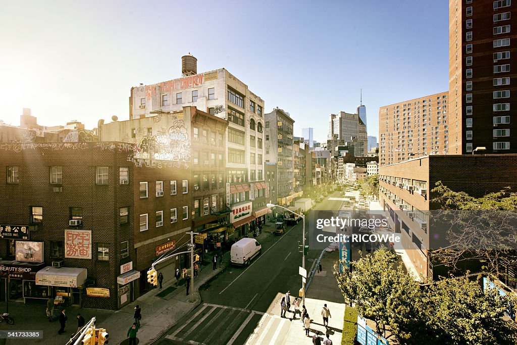 Chinatown in Lower Manhattan