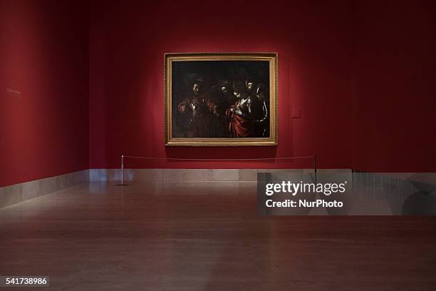 The exhibition 'Caravaggio and the Painters of the North' at the Thyssen Museum in Madrid, Spain, on 20 June 2016. The exhibition will be open to...