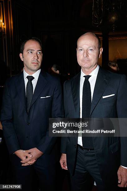 Le Prince Dushan de Yougoslavie" and "S.A.R. Le Prince Dimitri de Yougoslavie" attend the Mass in Memory of "S.A.R. Le Prince Alexandre De...