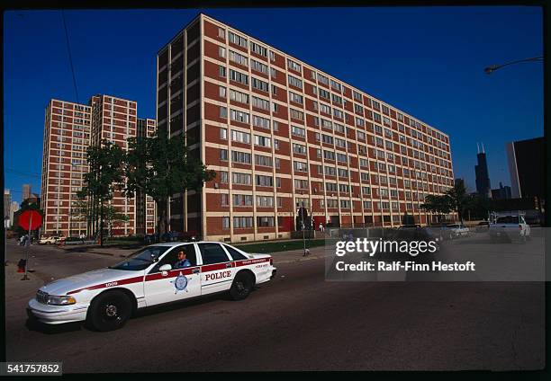 Chicago, Illinois: Cabrini Green Housing Project after being taken over by HUD.