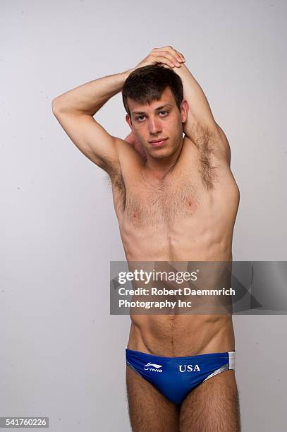 Diver Nick McCrory at the Team USA Media Summit in Dallas, TX in advance of the 2012 London Olympics.