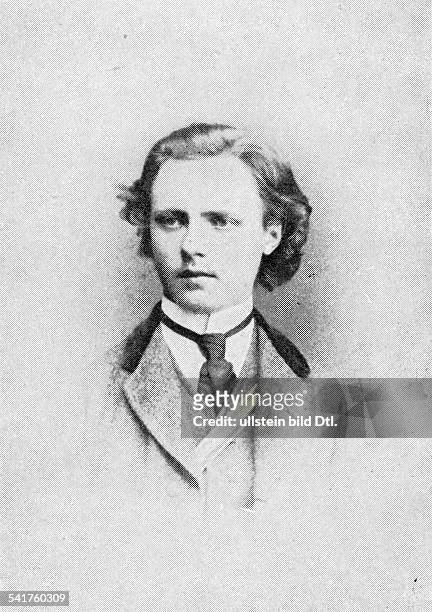 Komponist, DPortrait als Schüler des Kölner Konservatoriums- ca. 1869