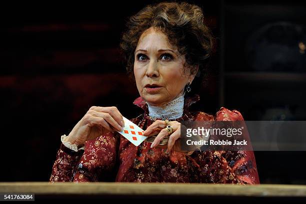 Felicity Kendal as Mrs Warren in the production of George Bernard Shaw's "Mrs Warren's Profession" directed by Michael Rudman at the Comedy Theatre...