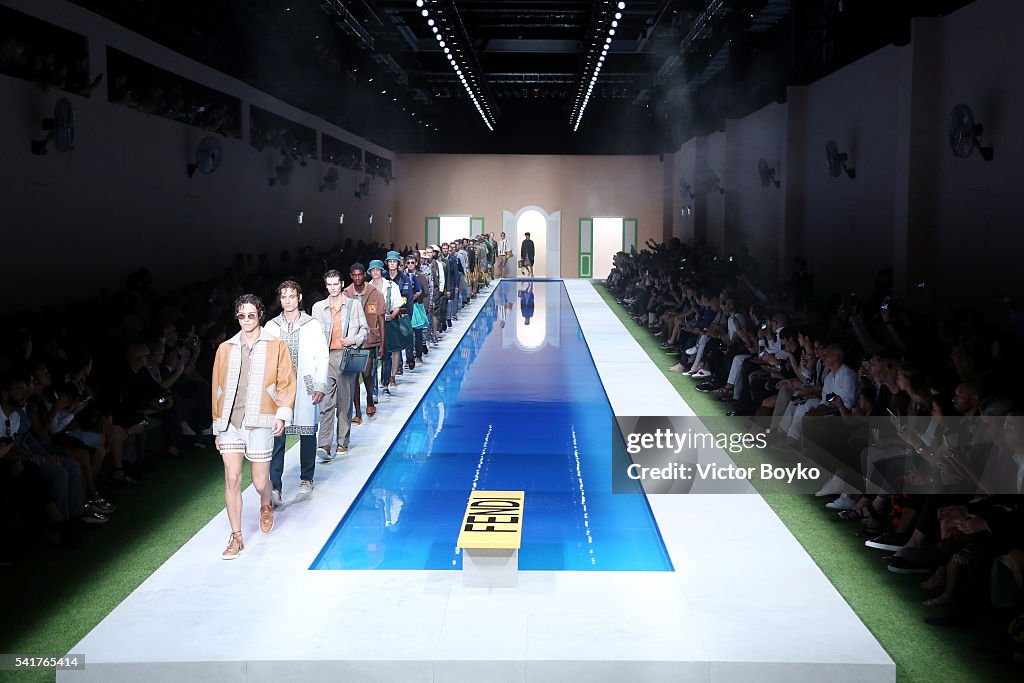 Fendi - Runway - Milan Men's Fashion Week SS17