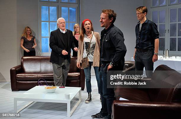 Andree Bernard as Eve, Philip Voss as Charles, Sarah Chamberlain as Debra, Ruth Everett as Francis, Neil Stuke as Brian and Paul Trussell as Alan in...