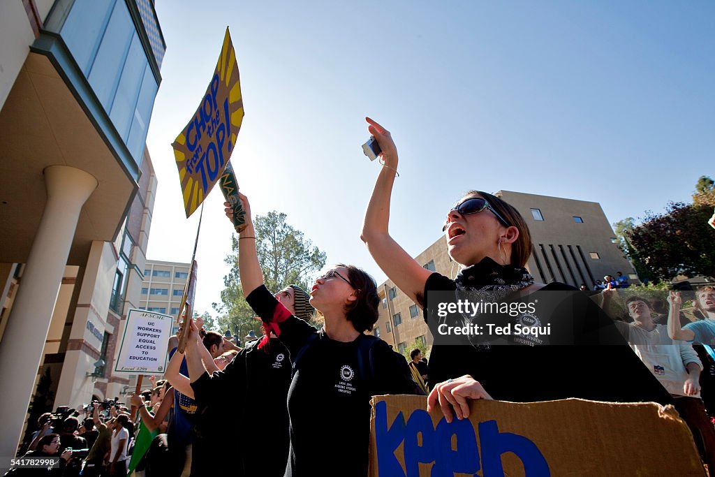 USA - Protests - Tuition Fee Increase at UCLA