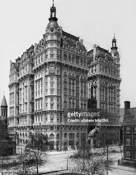 New York Bundesstaat State - New York City: Ansonia Hotel - Published by: kr 1907Vintage property of ullstein bild