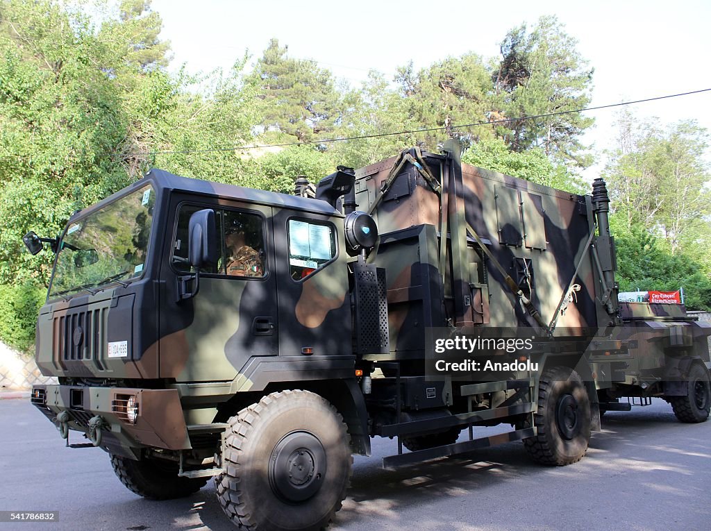 Patriot air defence systems in Kahramanmaras
