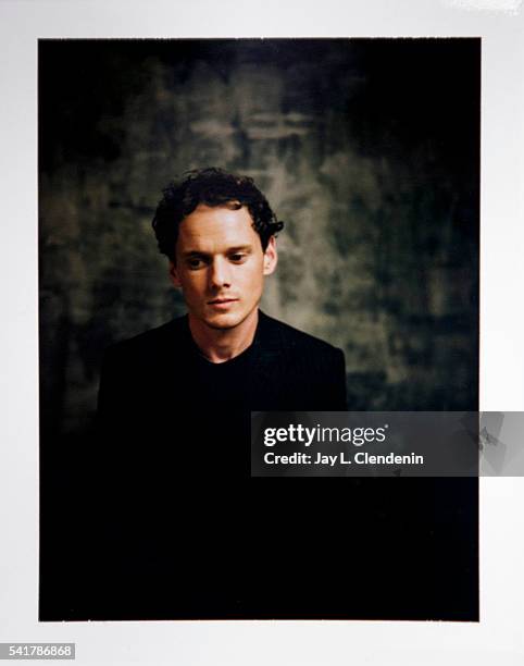 Actor Anton Yelchin from the movie "Green Room" is photographed for Los Angeles Times on September 25, 2015 in Toronto, Ontario. PUBLISHED IMAGE....