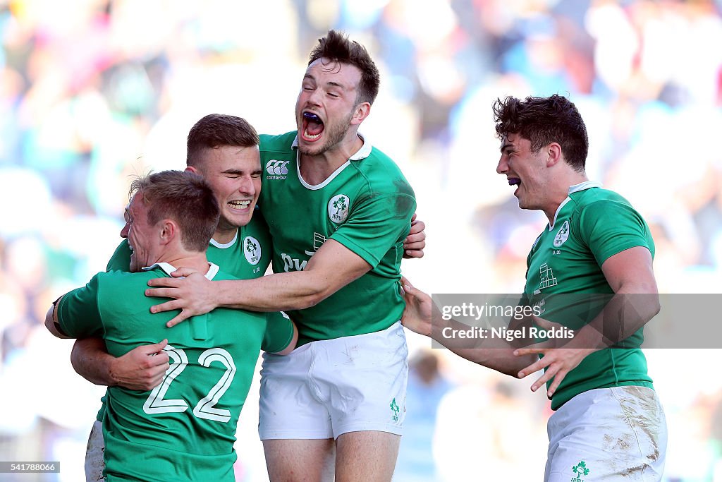 Ireland v Argentina: World Rugby U20 Championship - Semi Final