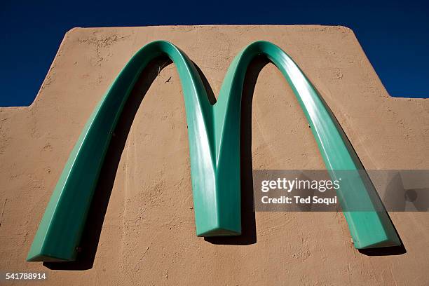 The McDonalds Restaurant in Sedona, Arizona. The city of Sedona didn't want the traditional yellow arches to clash with the natural beauty of the...