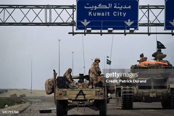 On February 26 Allied Forces announced the liberation of Kuwait as sovereignty was restored following the Iraqi occupation. The Allied coalition...