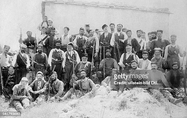 Greece - Kreta Crete - : Greco-Turkish War : Greek insurgents - undatedVintage property of ullstein bild