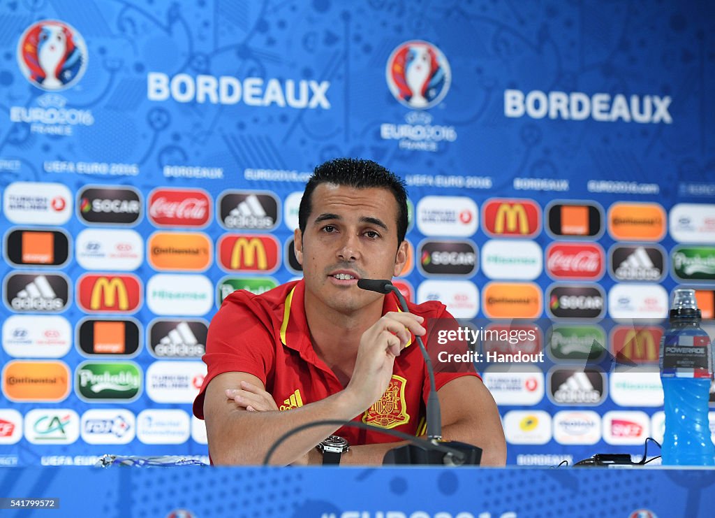 Euro 2016 - Spain Press Conference