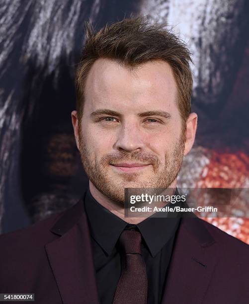 Actor Rob Kazinsky arrives at the premiere of Universal Pictures' 'Warcraft' at TCL Chinese Theatre IMAX on June 6, 2016 in Hollywood, California.