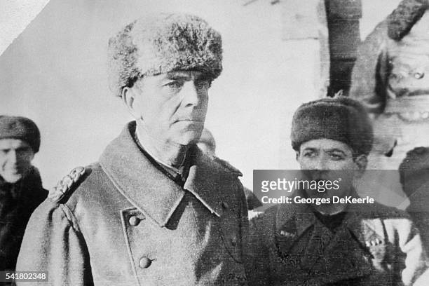 General Friedrich Von Paulus Surrenders After Defeat of Stalingrad
