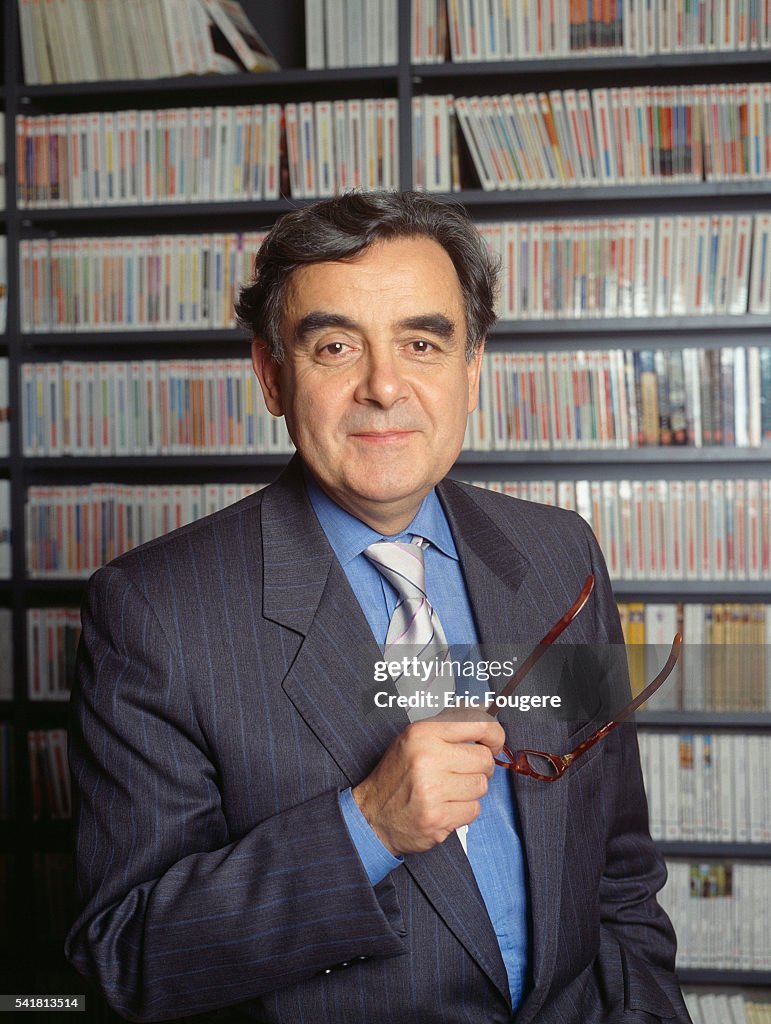 French Journalist and Presenter Bernard Pivot