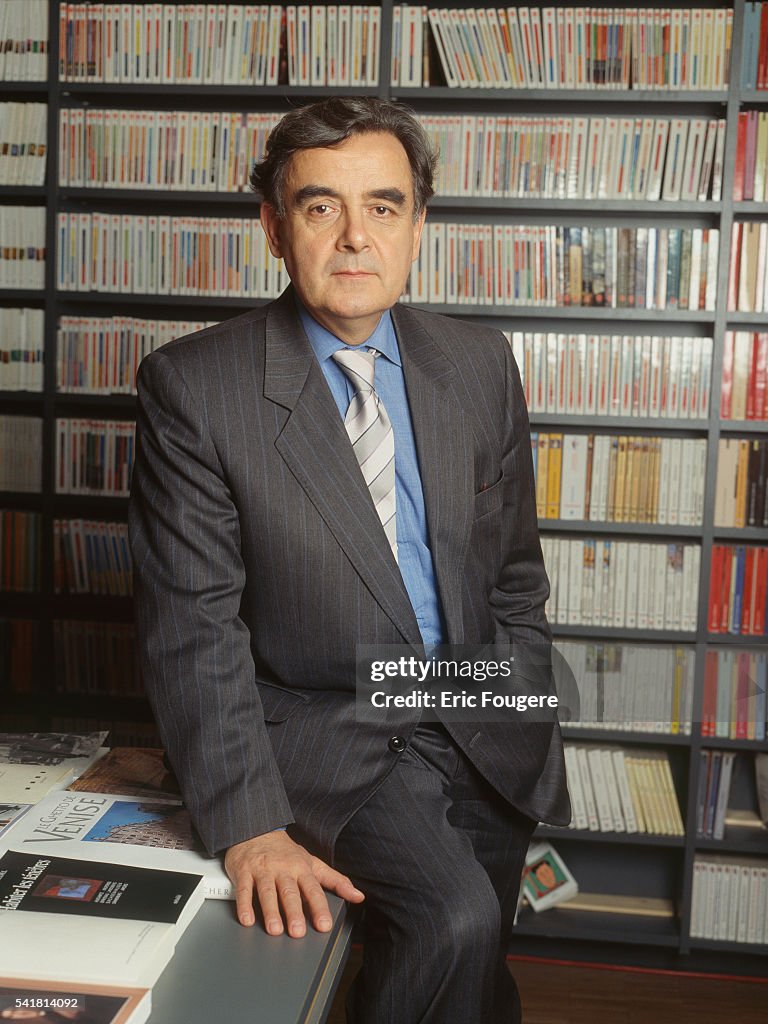 French Journalist and Broadcaster Bernard Pivot