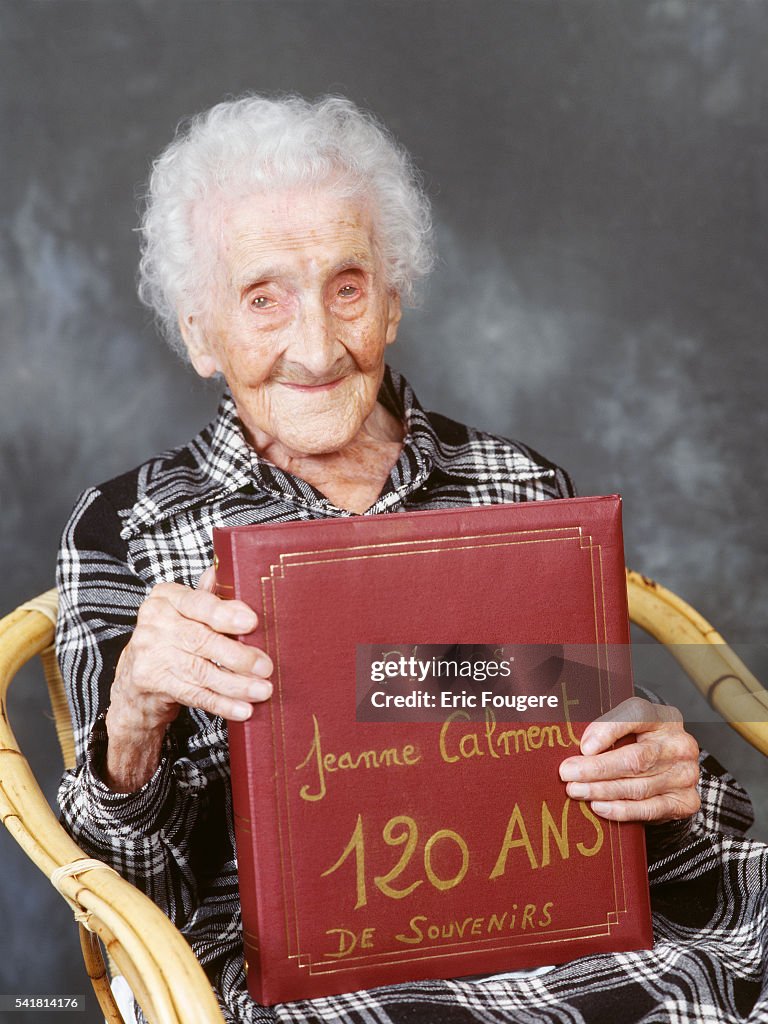 French Centenarian Jeanne Calment Photo D actualit Getty Images french-centenarian-jeanne-calment-photo-d-actualit-getty-images