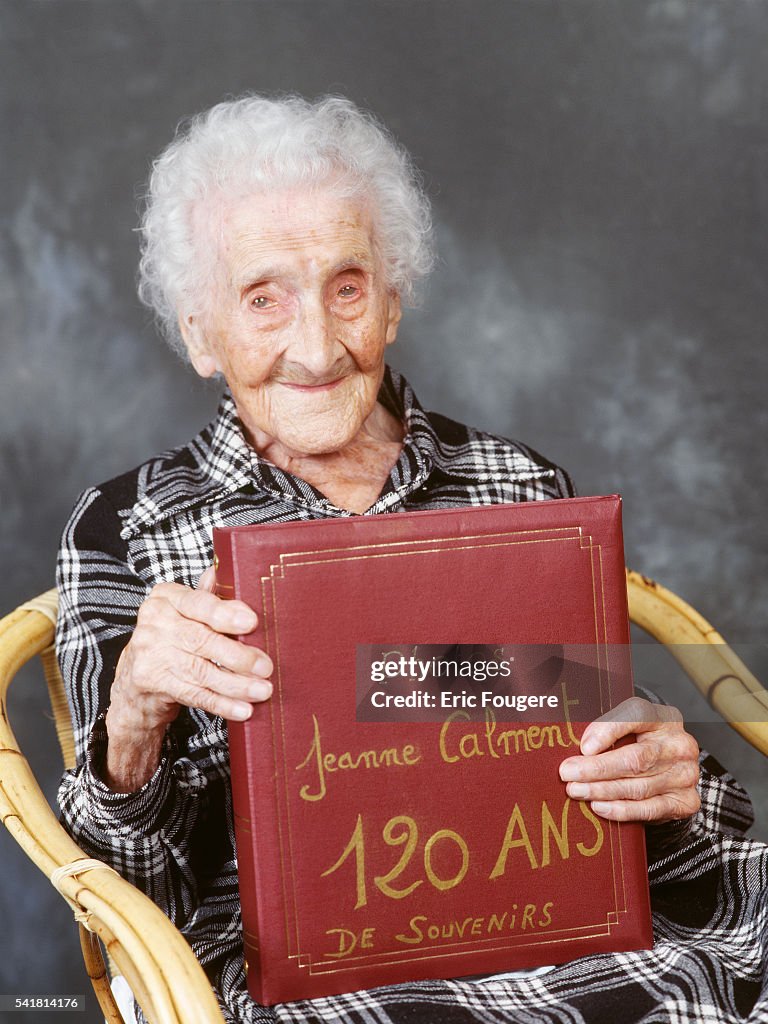 French Centenarian Jeanne Calment