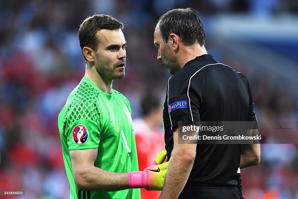 Russia v Wales - Group B: UEFA Euro 2016