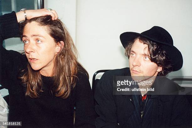 Schauspieler, Schweiz- mit seiner Schwester Anne Bennent- 05.1996