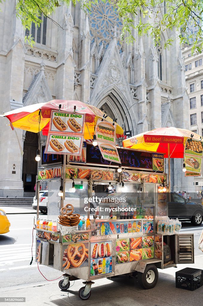NYC Street food vendor
