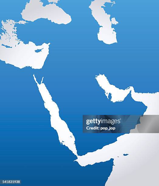 map of middle east - jordan middle east stock illustrations