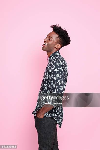 successful afro american young man - male model casual stock pictures, royalty-free photos & images