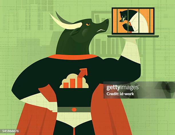 super hero bull - bull silhouette 幅插畫檔、美工圖案、卡通及圖標