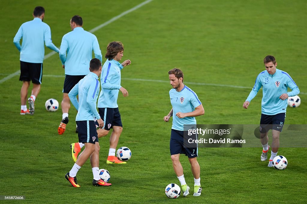 Croatia Training Session - UEFA Euro 2016