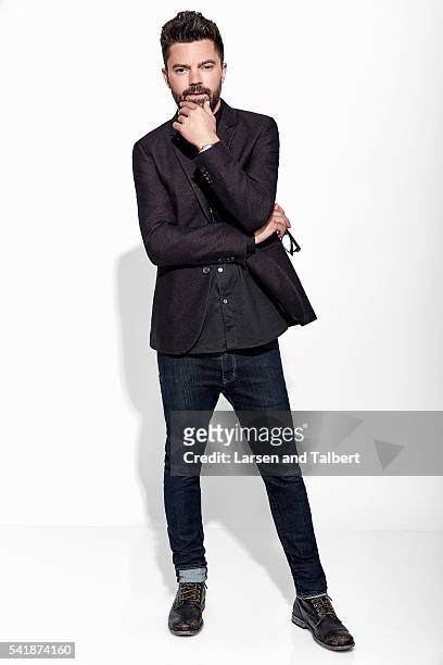 Actor Dominic Cooper of 'Preacher' is photographed for Entertainment Weekly Magazine at the ATX Television Fesitval on June 10, 2016 in Austin, Texas.
