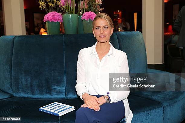 Princess Tatiana of Greece during the presentation of her book 'Zu Gast in Griechenland. Rezepte, Kueche & Kultur' at 'The Charles' Hotel on June 20,...