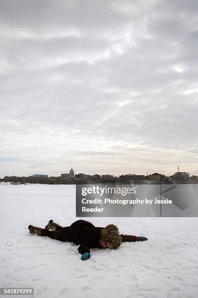 too much winter! - lake mendota stock pictures, royalty-free photos & images