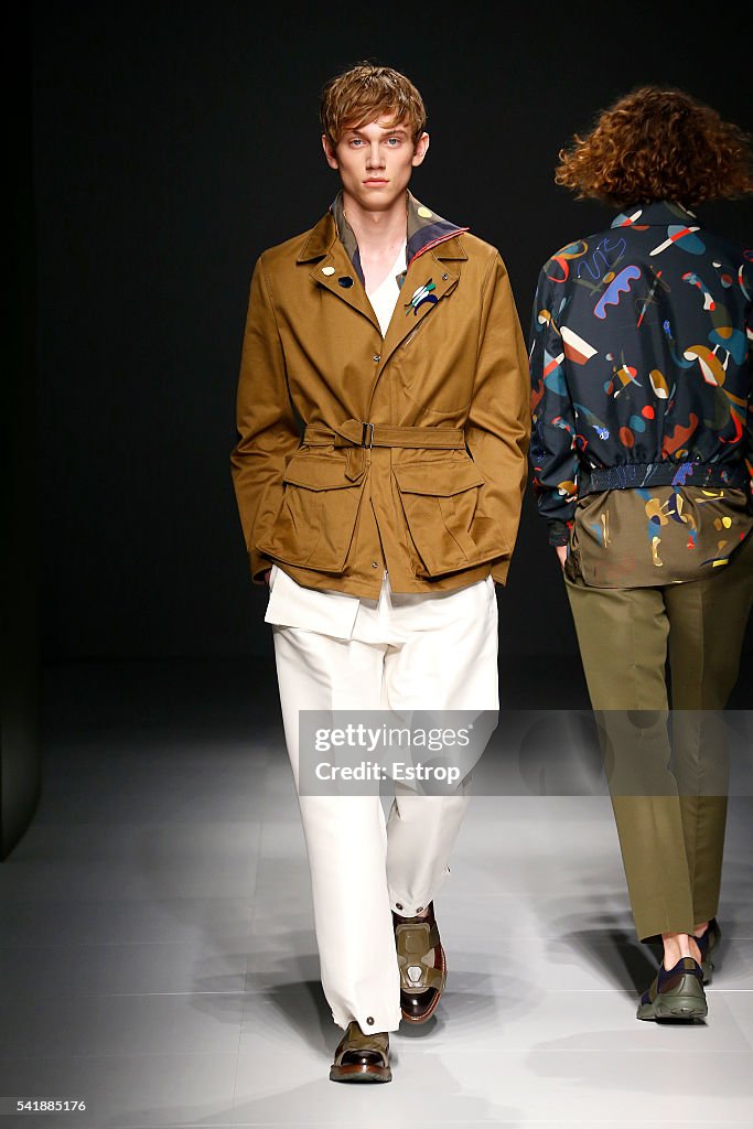 Salvatore Ferragamo - Runway - Milan Men's Fashion Week SS17