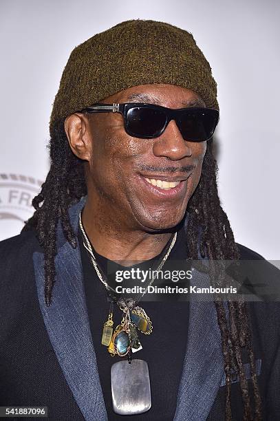 Boyd Tinsley of the Dave Matthews Band attends as the Friars Club Honors Tony Bennett With The Entertainment Icon Award - Arrivals at New York...