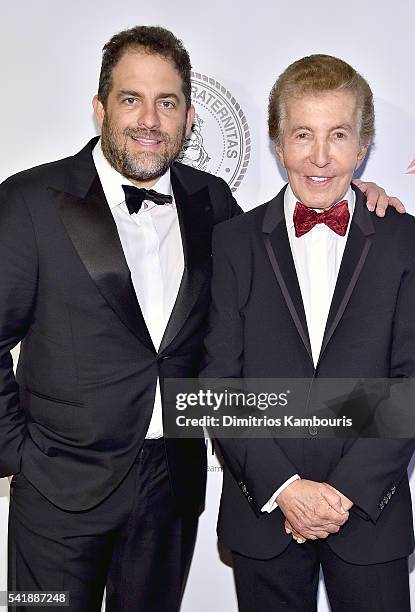 Brett Ratner and Al Malnik attend as the Friars Club Honors Tony Bennett With The Entertainment Icon Award - Arrivals at New York Sheraton Hotel &...