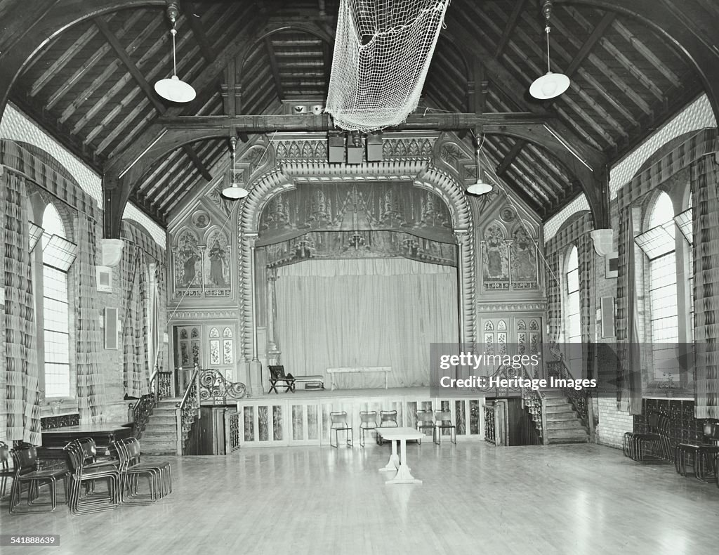 The Theatre Proscenium, Normansfield Hospital, Richmond Upon Thames, 1976.