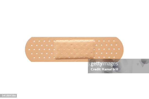 adhesive bandage plaster - gauze stock pictures, royalty-free photos & images