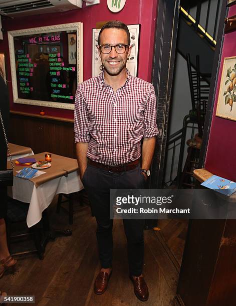 Joshua Masten attends American Express Launches National LGBTQ PRIDE Campaign To "Express Love" at The Spotted Pig on June 20, 2016 in New York City.