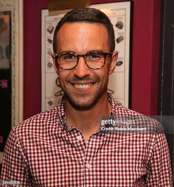Joshua Masten attends American Express Launches National LGBTQ PRIDE Campaign To "Express Love" at The Spotted Pig on June 20, 2016 in New York City.