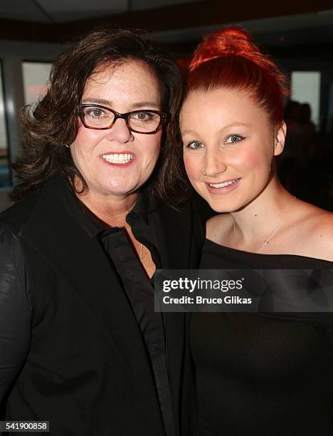 Rosie O'Donnell and Chelsea Belle O'Donnell pose at the "2nd Annual Fran Drescher Cancer Schmancer Sunset Cabaret Cruise" on The SS Hornblower...