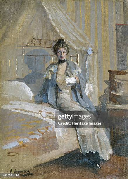 The letter', 1900-1908. Artist: Sir John Lavery.