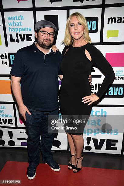 Pictured : Bobby Moynihan and Vicki Gunvalson --