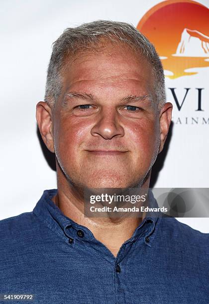 Actor Abraham Benrubi arrives at the premiere of Marvista Entertainment's "Jessica Darling's It List" at the Landmark Theater on June 20, 2016 in Los...